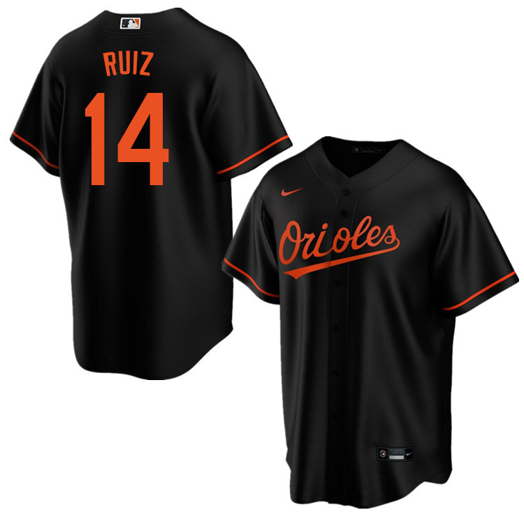 Nike Men #14 Rio Ruiz Baltimore Orioles Baseball Jerseys Sale-Black